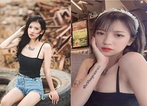 แฟนสาวของสาวสวยสักอย่างกระตือรือร้นพาเธอไปที่ด้านบน