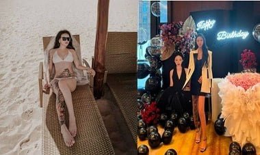 สาวเซ็กซี่ในคืนของปาร์ตี้รู้สึกทึ่งกับเกมลึกลับ
