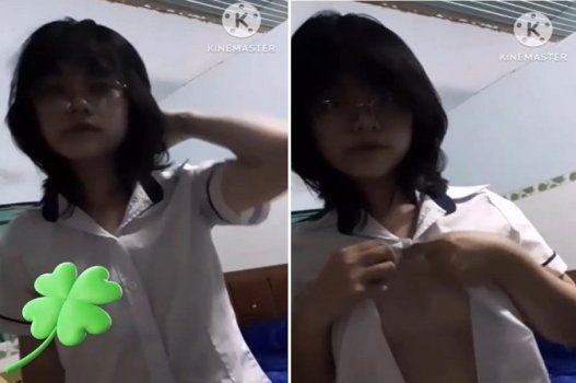 อวดต้นขาเรียวเพื่อเกลี้ยกล่อมเพื่อนร่วมชั้น
