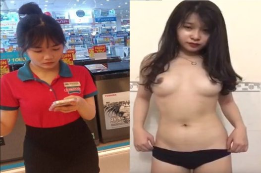 Kim Ngan เป็นพนักงานซูเปอร์มาร์เก็ตอิเล็กทรอนิกส์ที่มีทักษะทางเพศมาก