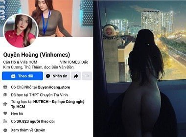 Quyen Hoang ถูกแช่อยู่ในอ้อมแขนของยักษ์