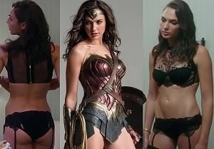 ด้วย VLXX, Wonder Woman Gal Gadot เพื่อเปิดเผยหน้าอกที่น่ารักน่ารัก